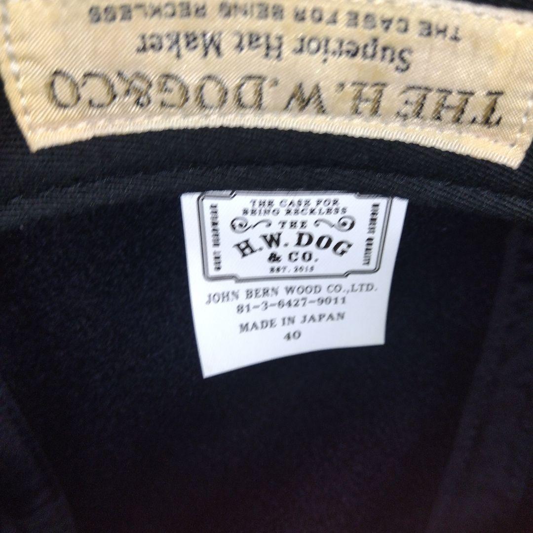 【美品】THE H.W.DOG&CO. BRUSHED PK CAP