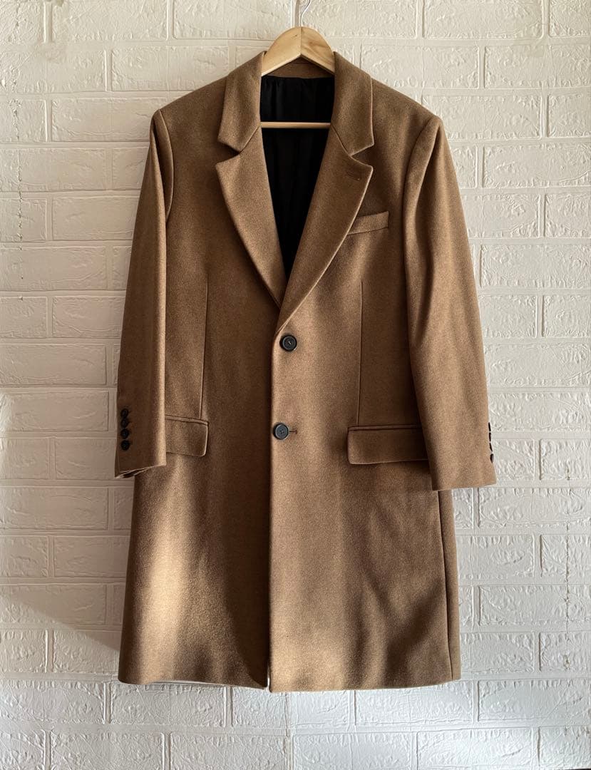 【極美品】《アミ アレクサンドル マテュッシ》ウール チェスター コート