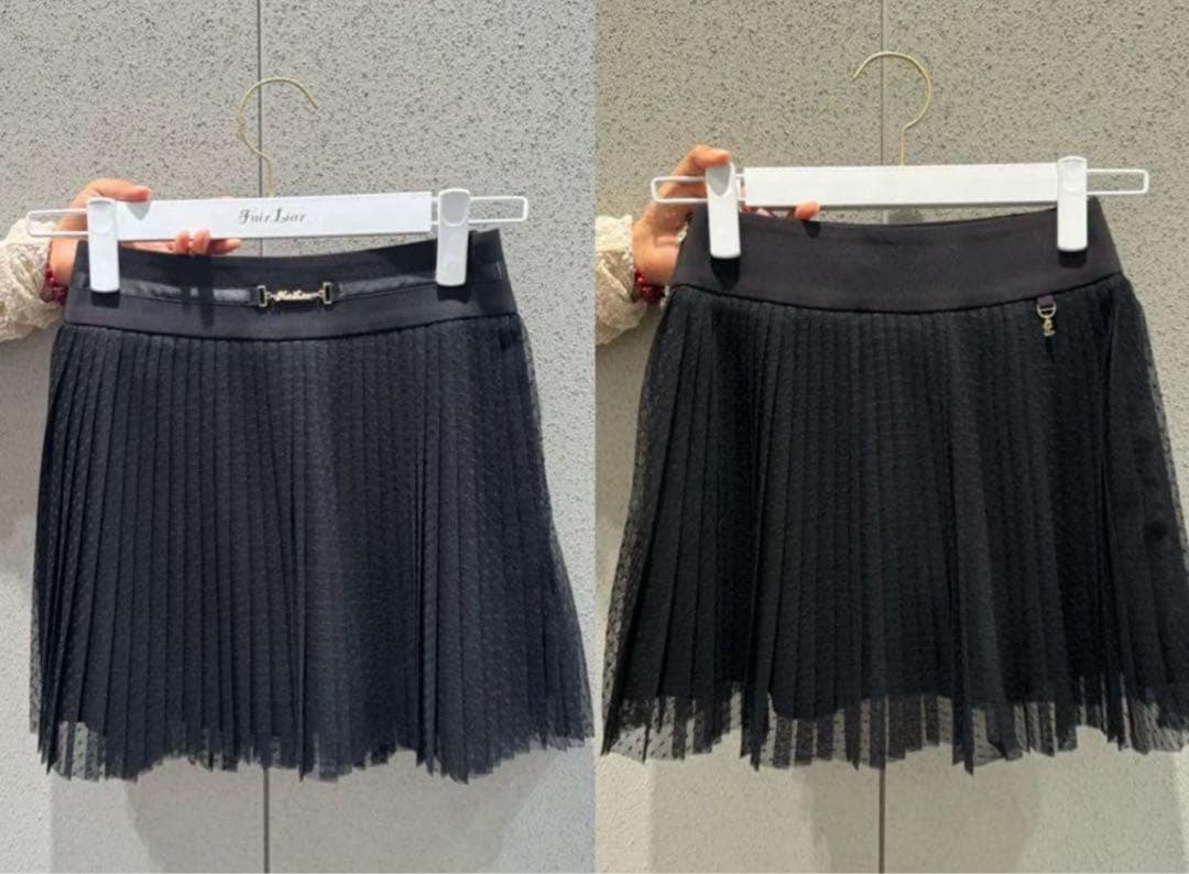 値下】フェアライアー ゴルフ高級・エレガント・レースミニスカート