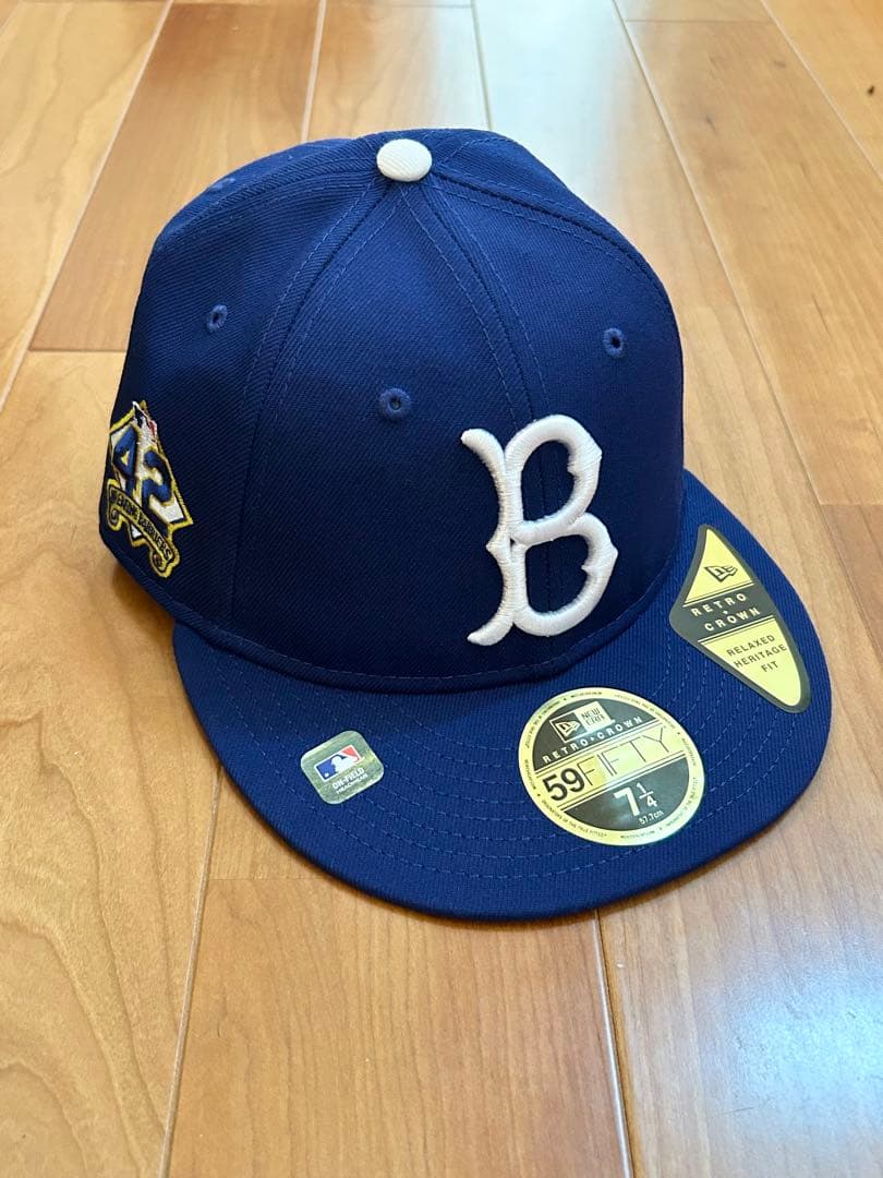 新品 ブルックリンドジャース59FIFTY キャップ 7 1/4 レトロクラウン 新品 ブルックリンドジャース59FIFTY キャップ 7 1/4 レトロクラウン