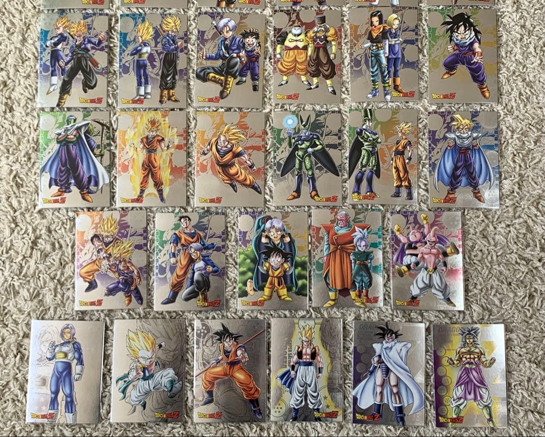 ドラゴンボール ガム カード 35枚 ENSKY 日本製 レア SR 片面全キラ