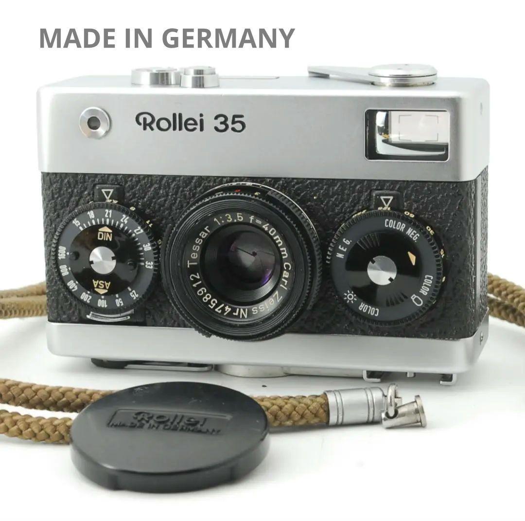 【美品・完動品】Rollei 35 ドイツ製 フィルムカメラ ドイツ製】Rollei 35 black - 三葉堂寫眞機店オンラインストア