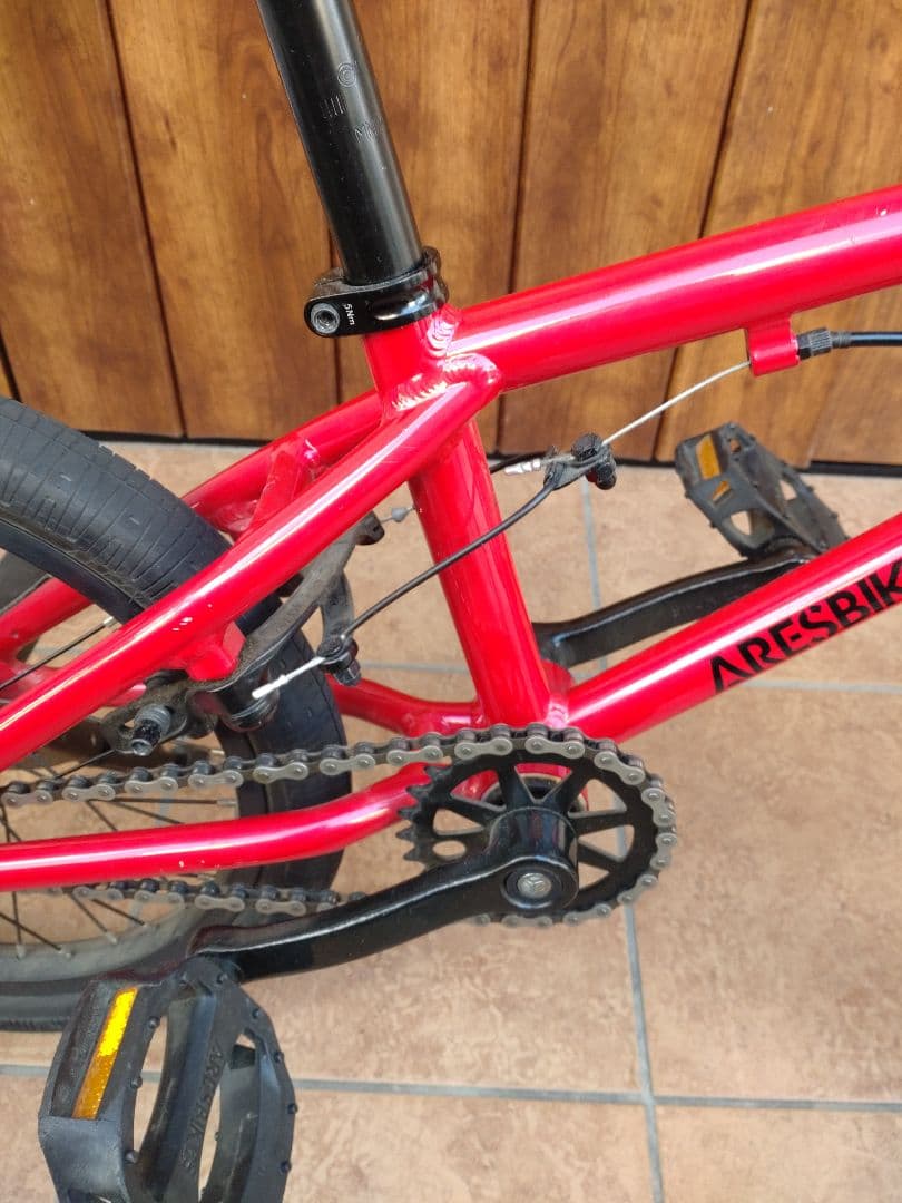 STN ARESAVES BMXバイク レッド 16インチ