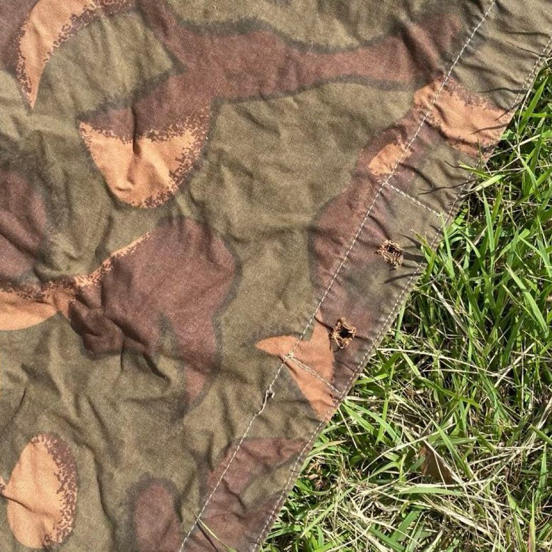 ハンガリー軍 軍幕 ポンチョ 1枚③ 迷彩 ハリケーンカモ ミリタリー