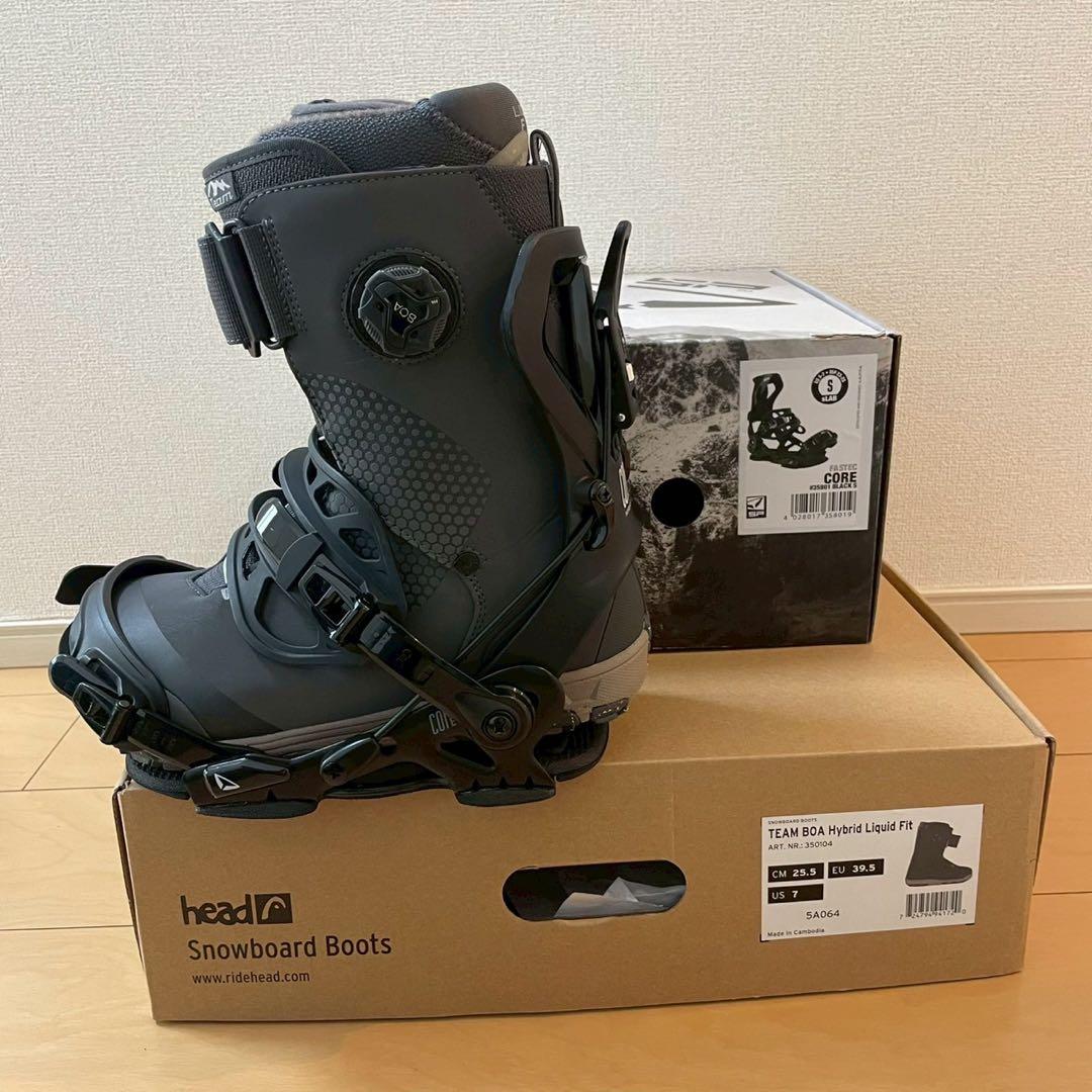 スノーボード HEAD TEAM 80A Hybrid Liquid Fit 25.5cm