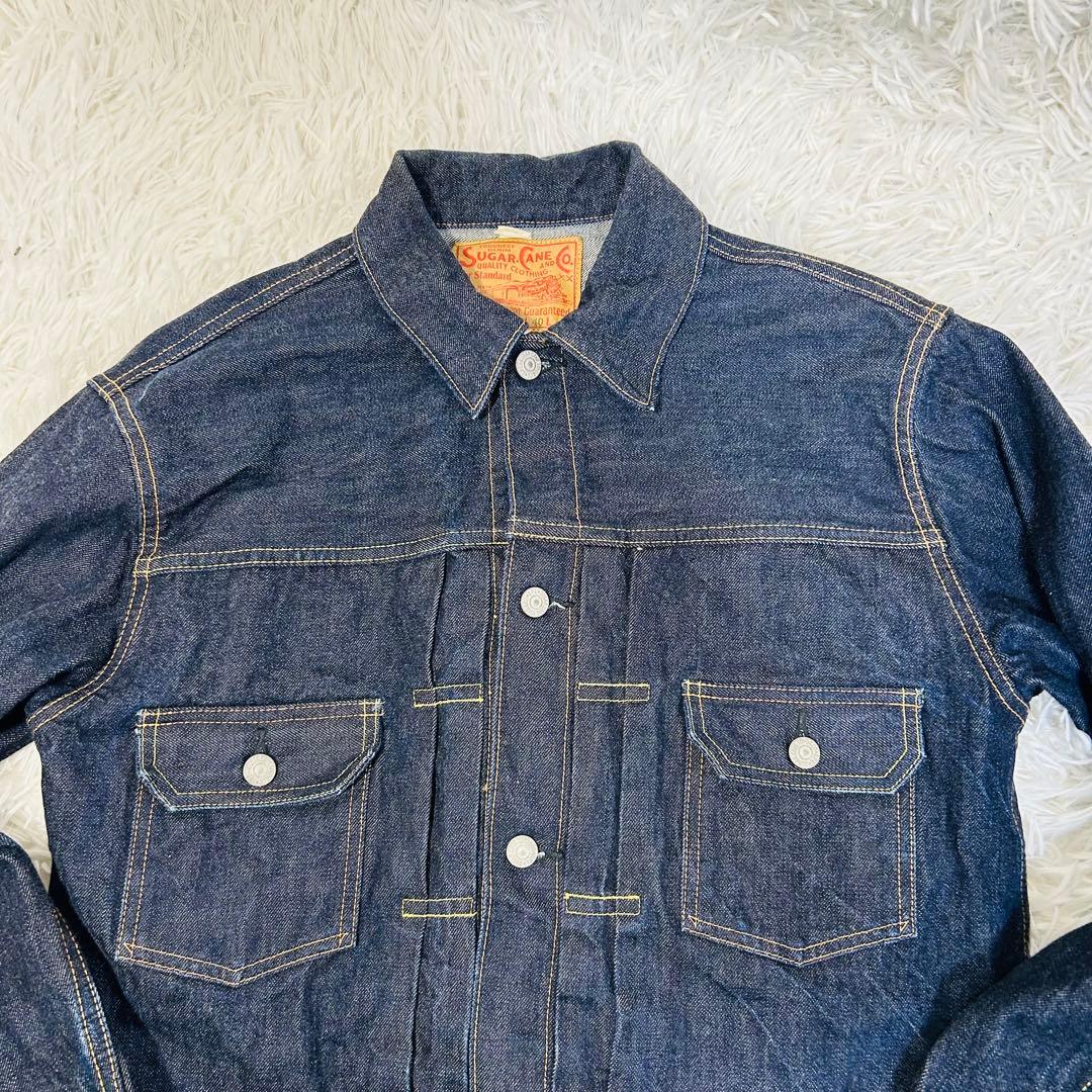 人気 シュガーケーンデニムジャケットSC11953 / 14.25oz 40 L