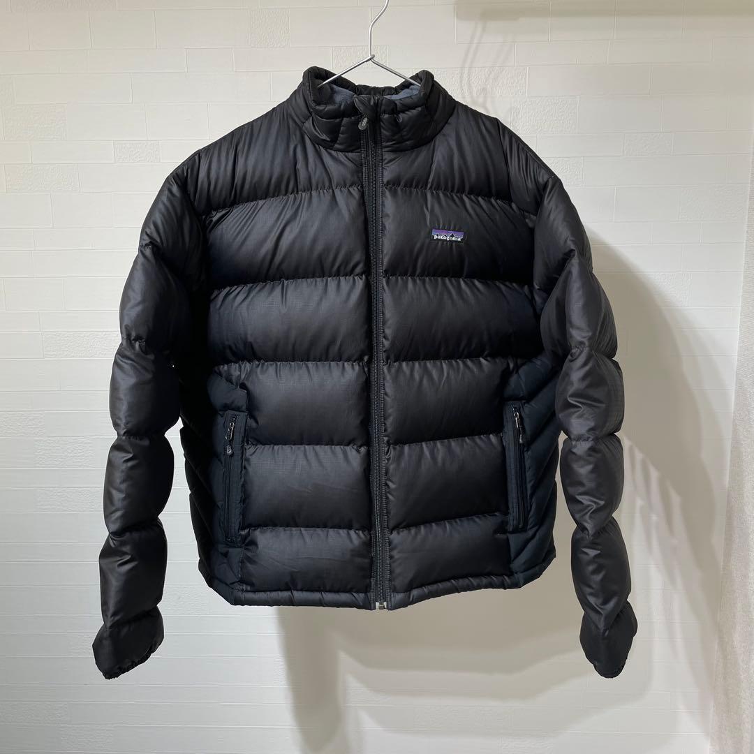 希少】パタゴニア インサレーショングースダウン ブラック黒 短丈 肉厚