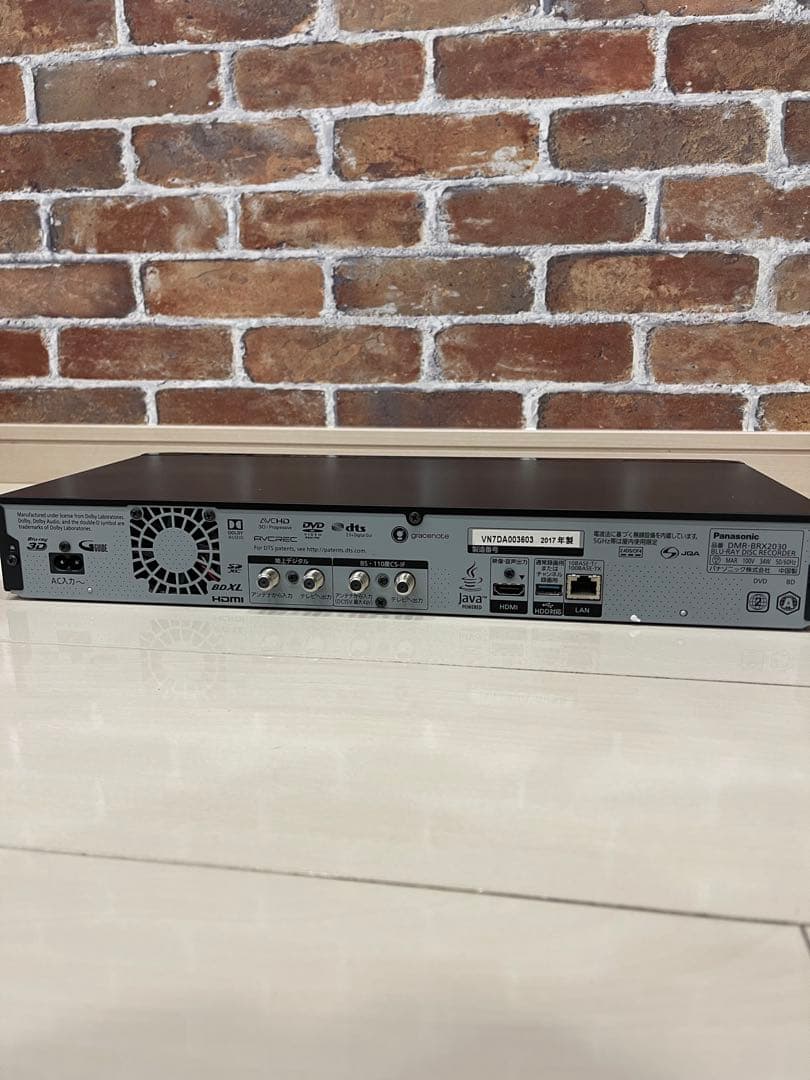 DVDデッキ　2週間録画