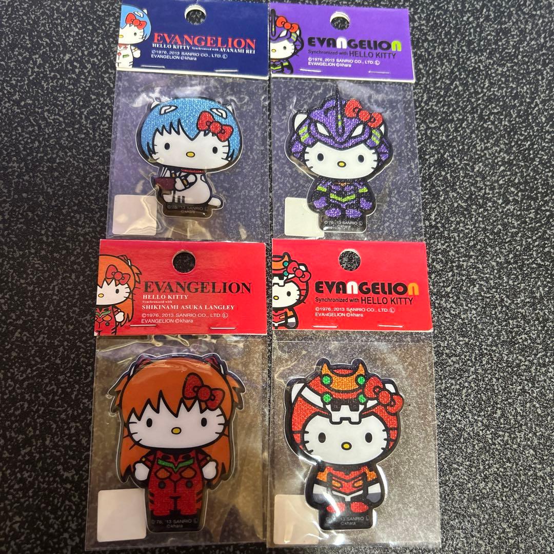 エヴァンゲリオン×ハローキティ8個セット - メルカリ