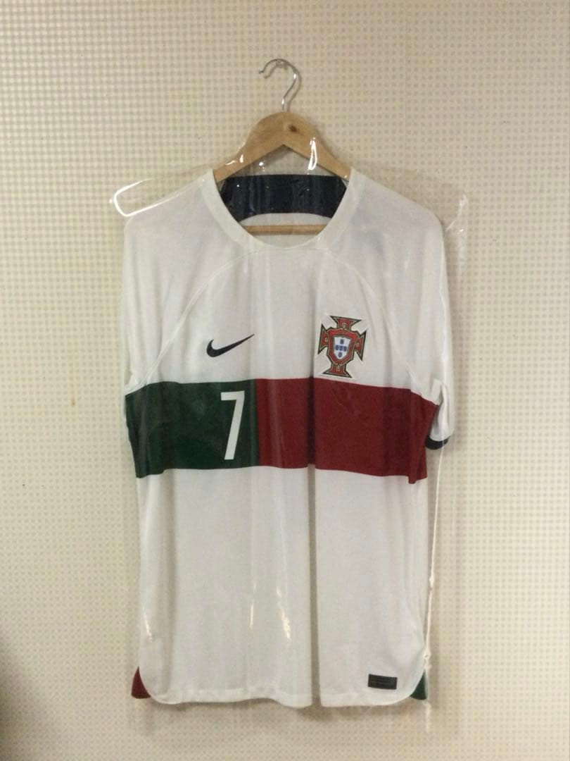 ポルトガル代表 2022 アウェイ半袖レプリカ クリスティアーノ
