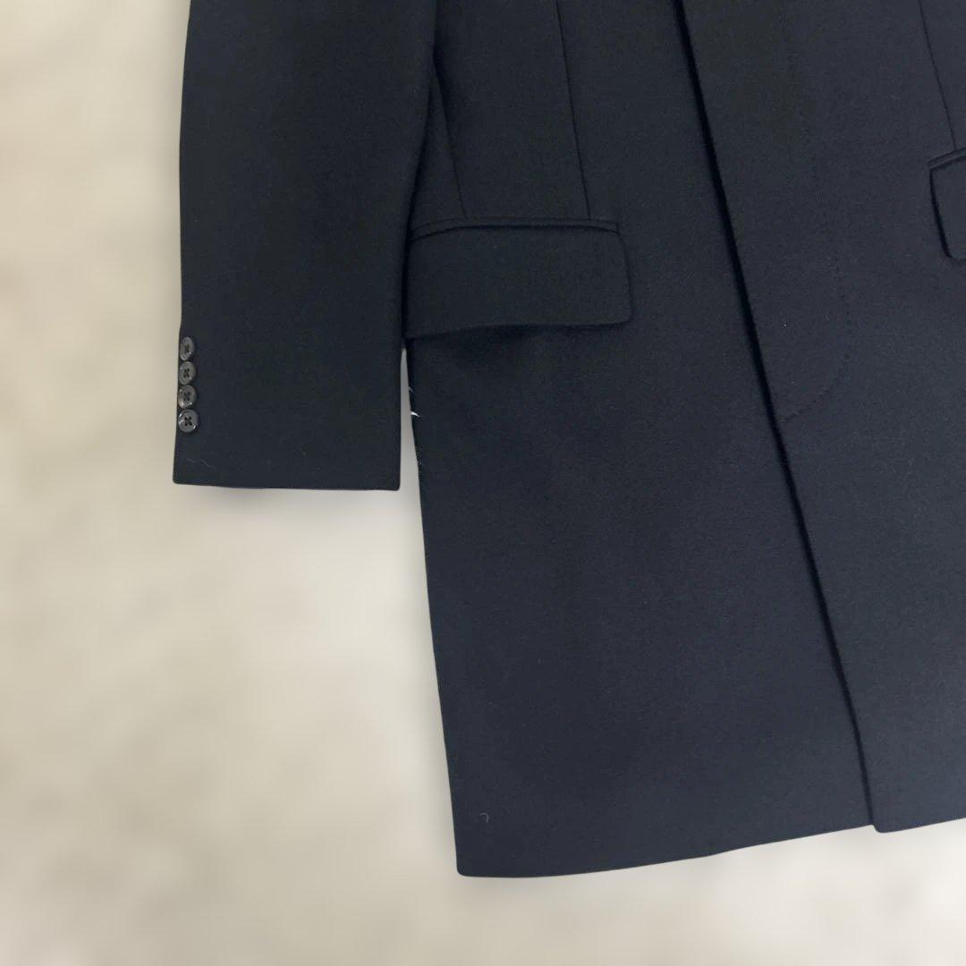 極美品】ブルックスブラザーズ チェスターコート 比翼 ブラック 36