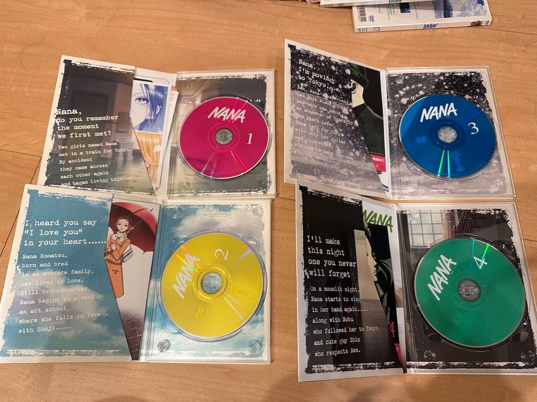 NANA アニメ　DVD 1〜18巻