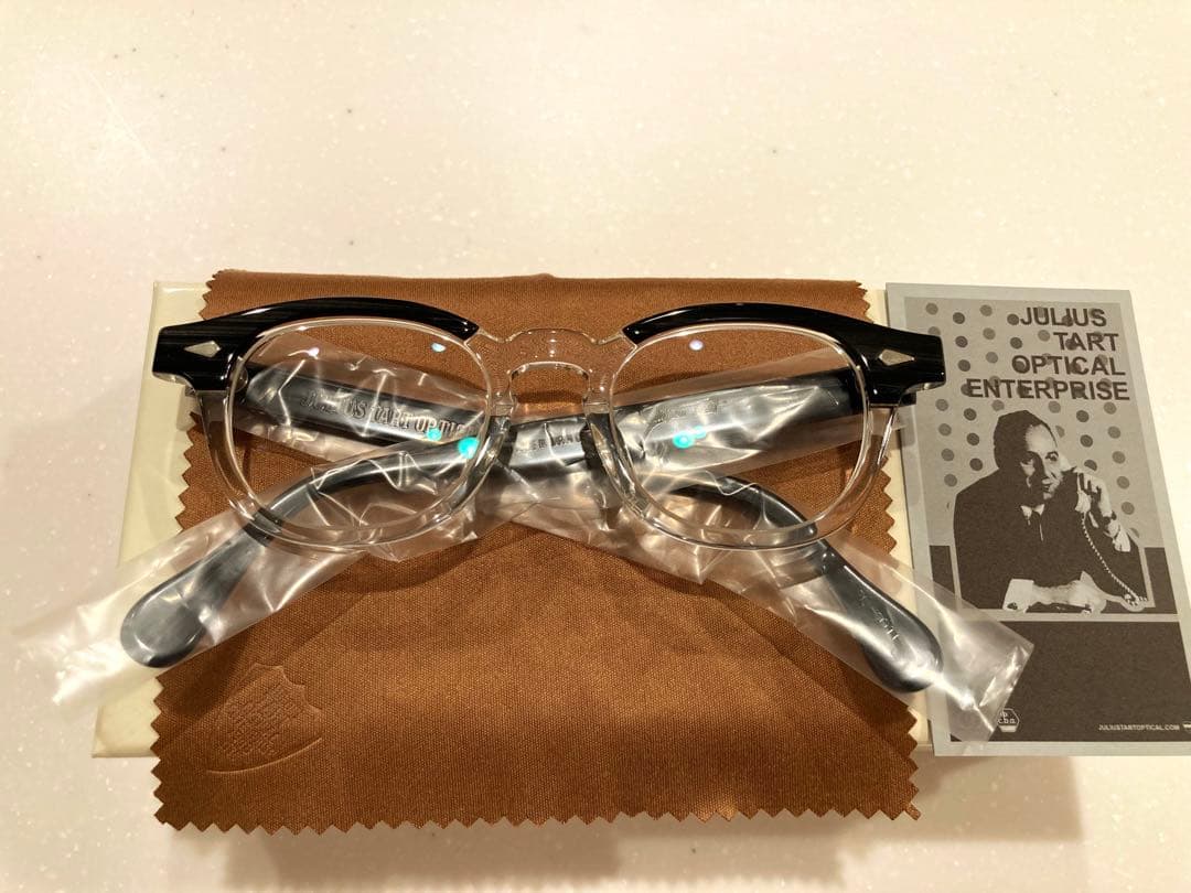JULIUS TART OPTICAL AR 44/22 black wood S115450151 人気