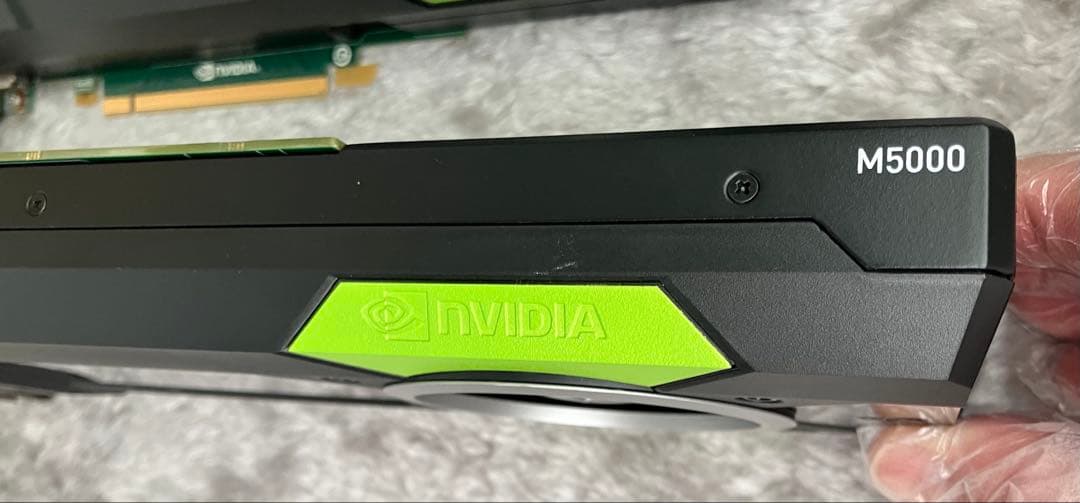 NVIDIA Quadro M5000 2個セット正常動作取り外し中古美品 D10