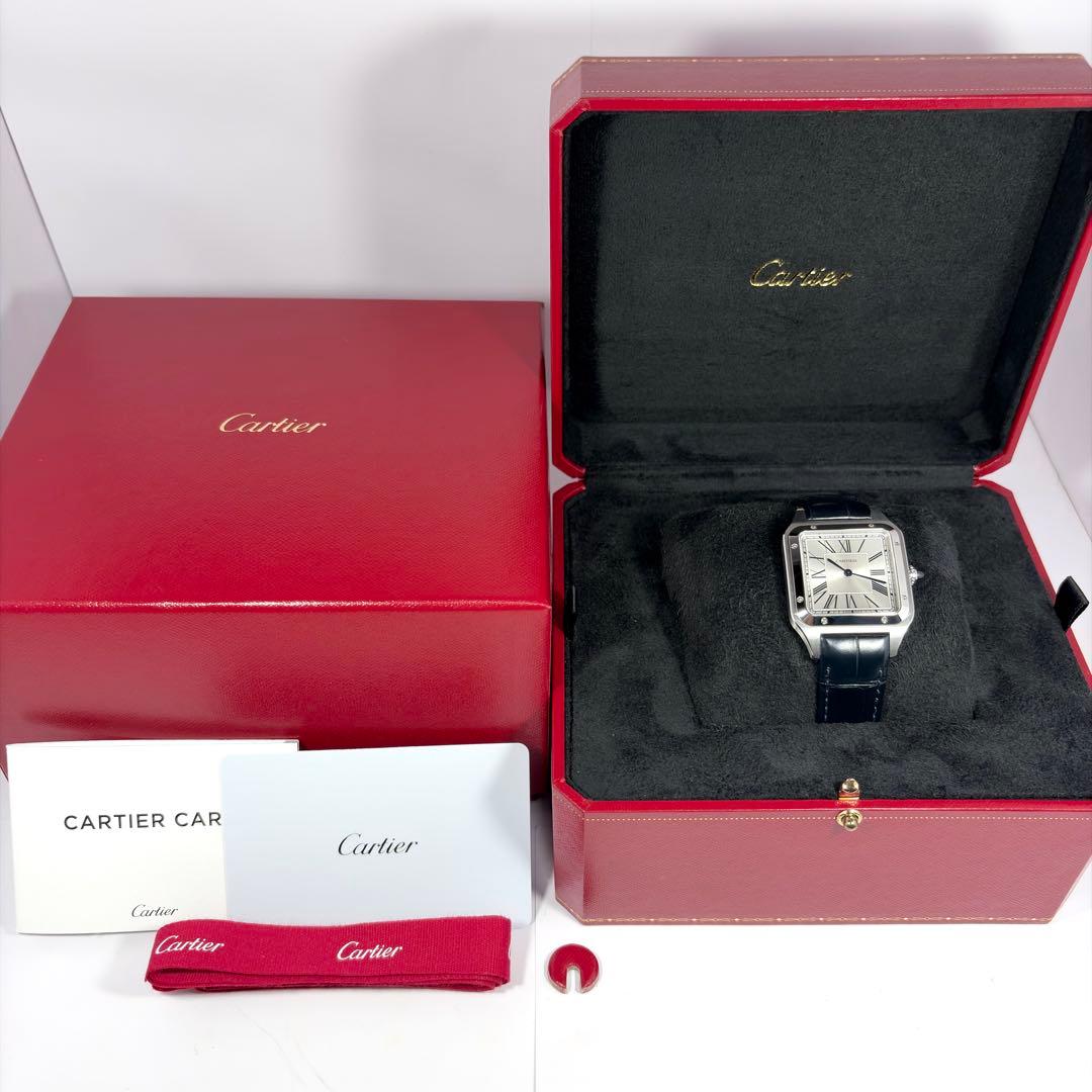 カルティエ サントスドュモン LM WSSA0022 santos ラージモデル - メルカリ