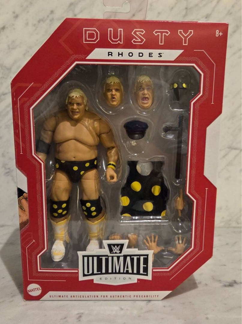 WWE マテル ダスティ ローデス プロレス フィギュア 2026年最新】ダスティ・ローデスの人気アイテム - メルカリ