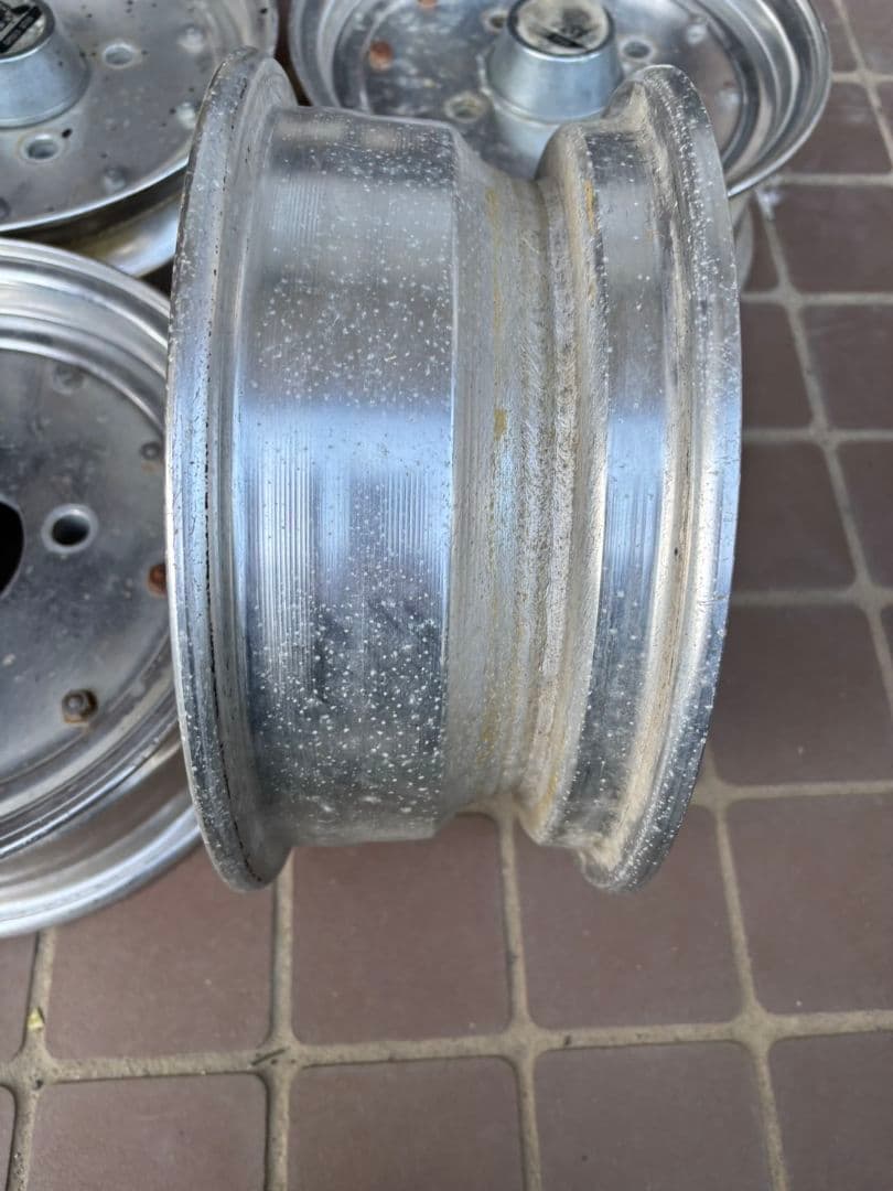 早い者勝ち‼️10㌅ マークI セット 4.5j 4H PCD110ハブ径74㍉