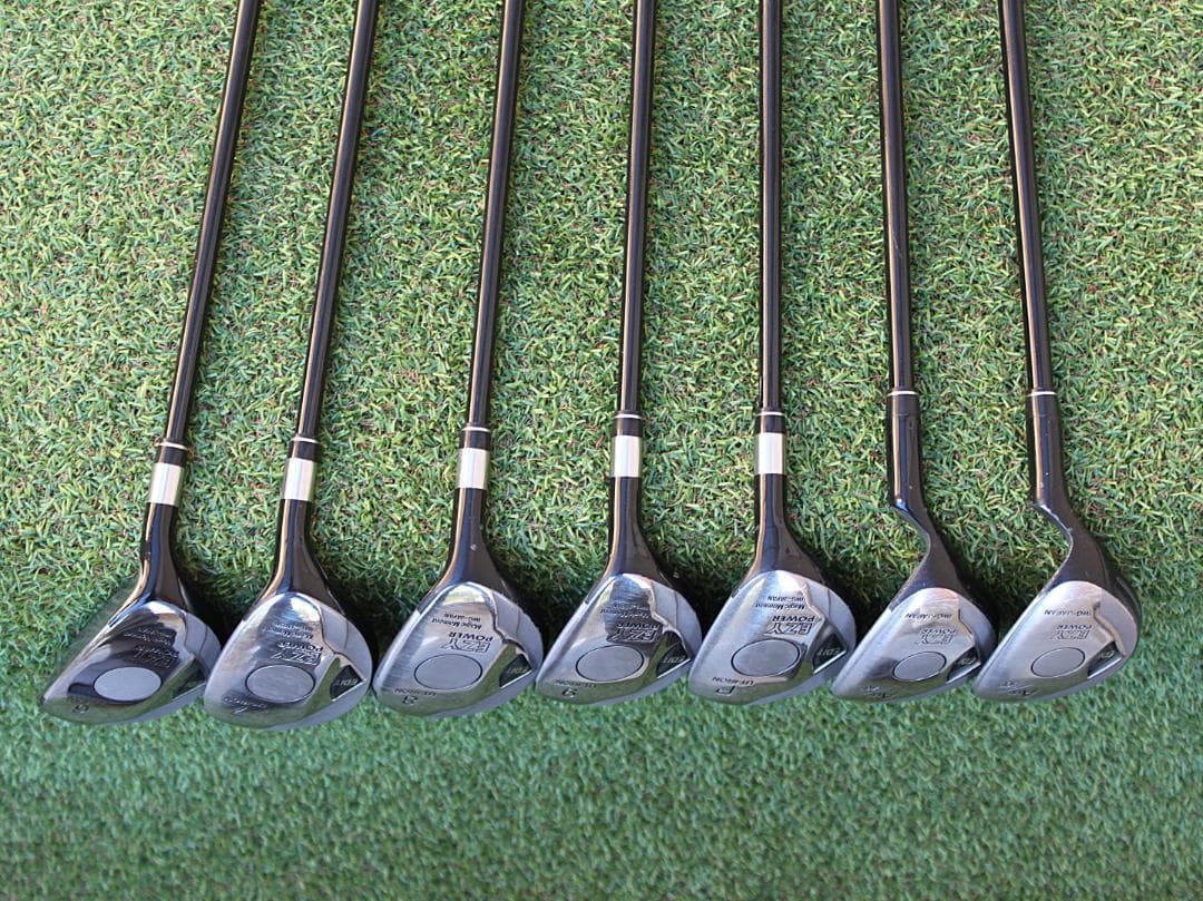 シニアゴルフ研究所 EZY POWER EDIT 6-AW（50°） 7本セット シニアゴルフ