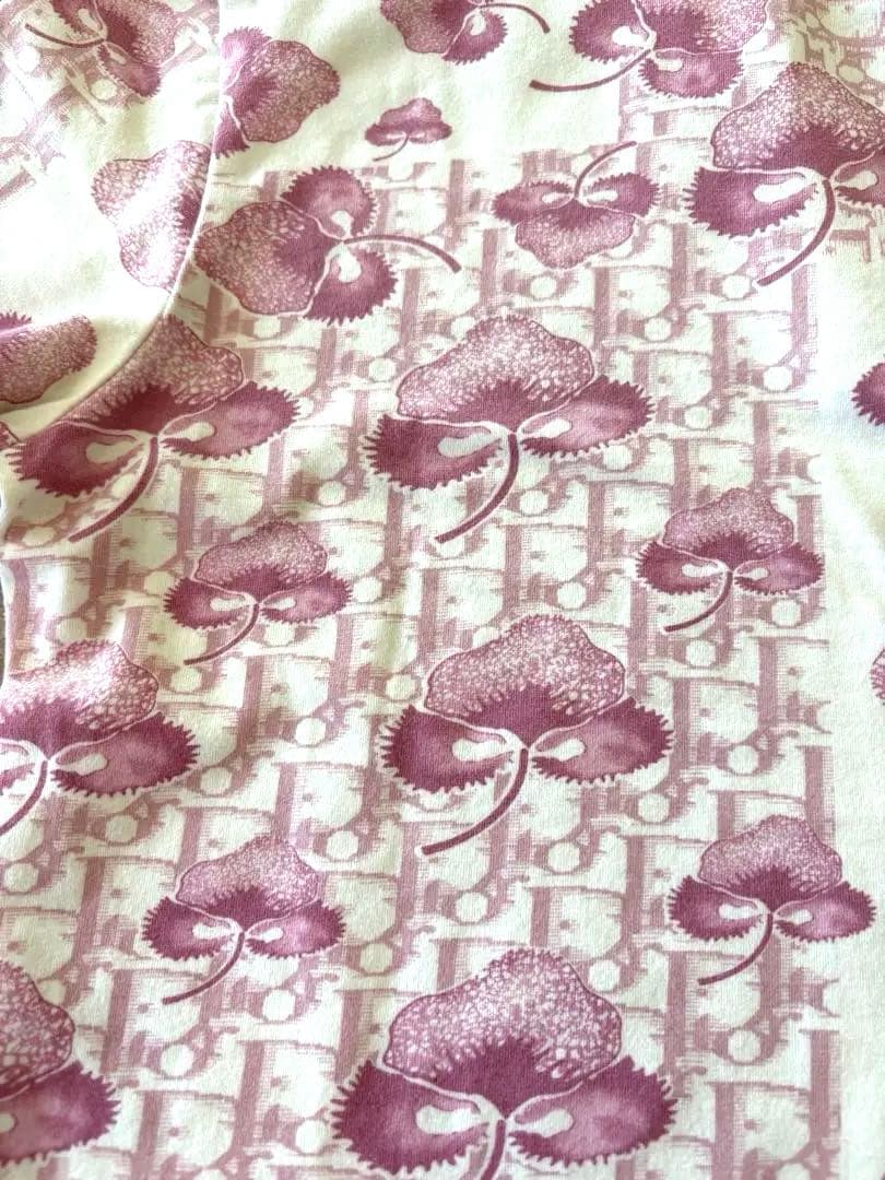 美品 クリスチャンディオール ガリアーノ期 花柄 トロッター