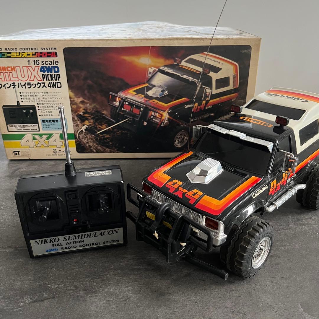 ニッコー ラジコン ウィンチハイラックス 4WD 1/16 レトロ レア - メルカリ