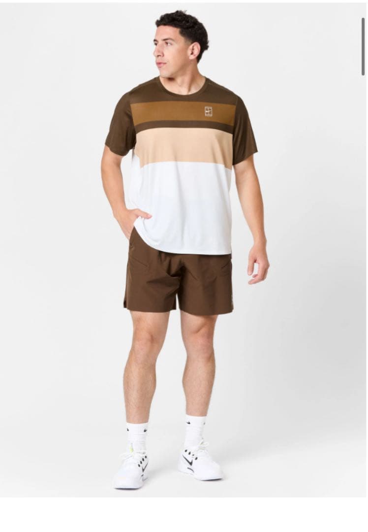 NIKEコート ブラウン ショートパンツ サイズS テニスウェア