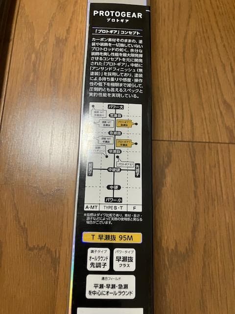 ダイワ プロトギア T早瀬抜95M 162800円の品 オールラウンドモデル