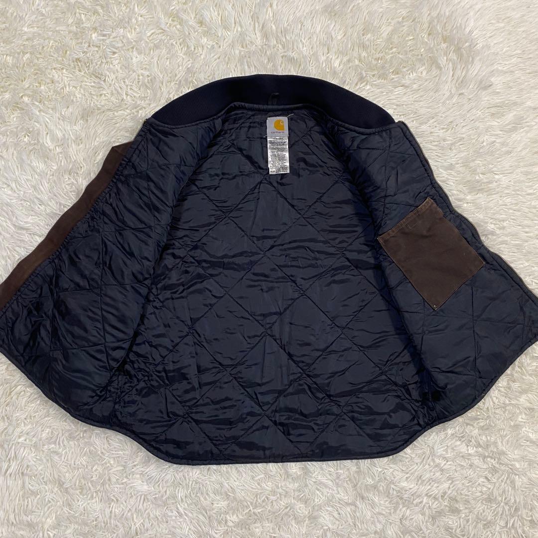 08年製 carhartt カーハート ダックベスト V02 ダークブラウン - メルカリ