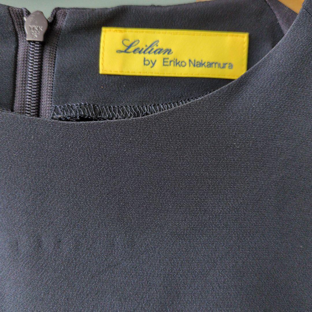 《美品！！レリアン✖BY中村江里子》オールインワン　サロペット　11号　ネイビー