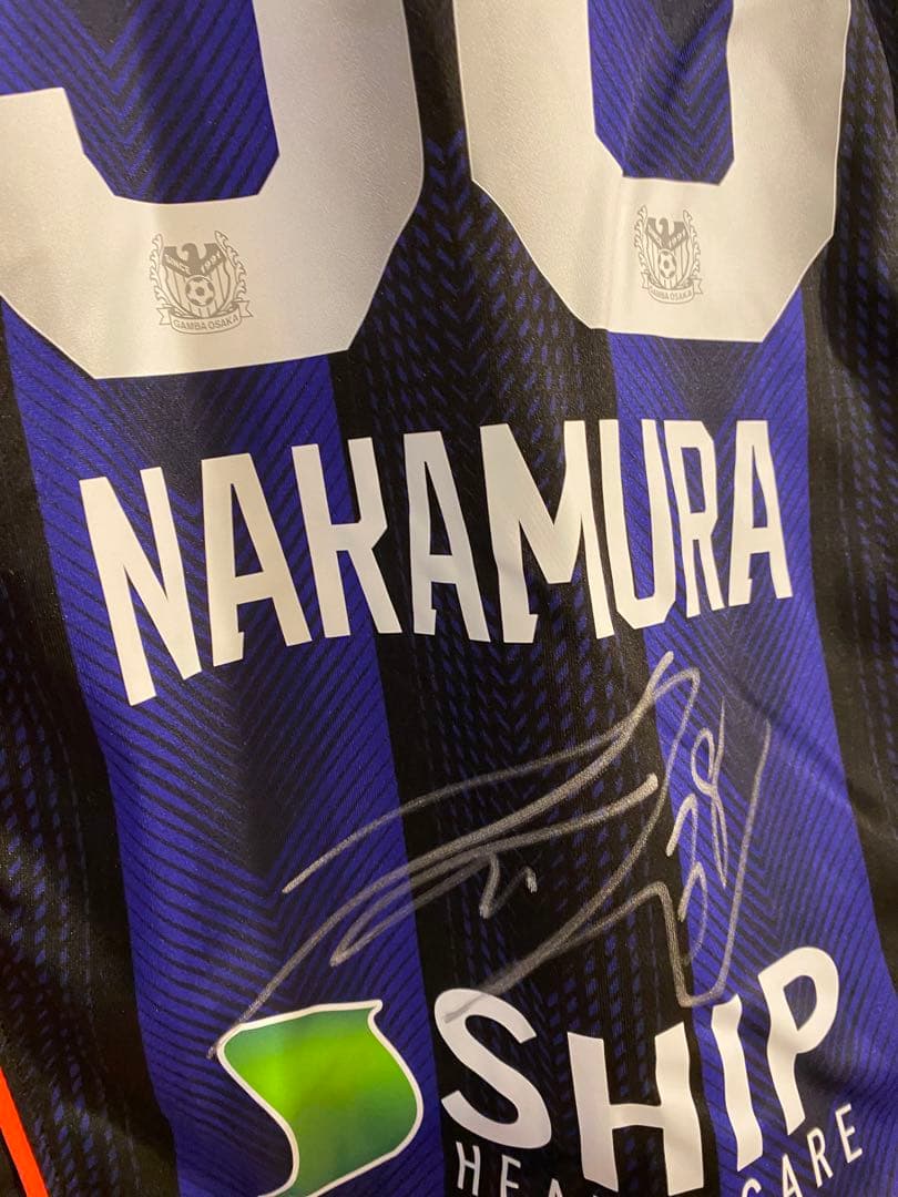 ガンバ大阪 中村仁郎 41番 2022 レプリカ ユニフォーム M-L - メルカリ