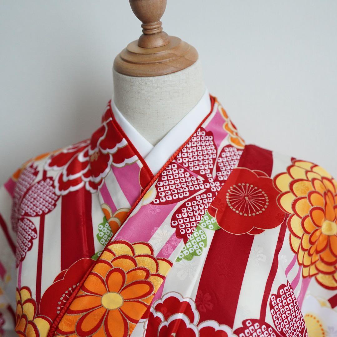 卒業式に♪ジュニアレース袴3点セット 13詣り 新着