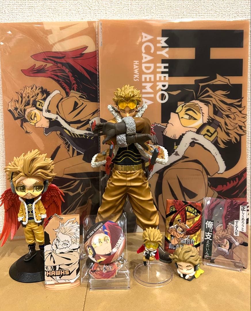 ヒロアカ 一番くじ D賞 ホークス フィギュアQposket 10点 まとめ売り Amazon | 一番くじ 僕の*ヒーローアカデミア 紡ぐ力 D賞 ホークス