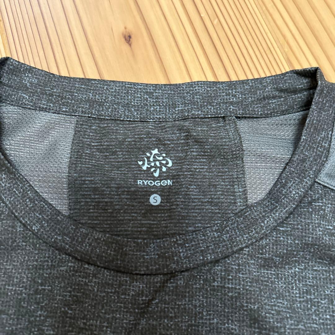 RYOGON ダークグレー ノースリーブ Tシャツ S