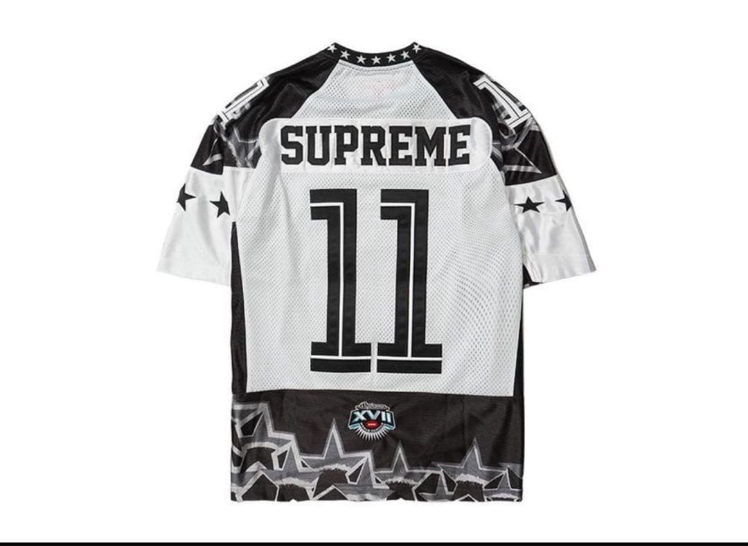 シャツ Supreme Stars Football Jersey \"Black\"