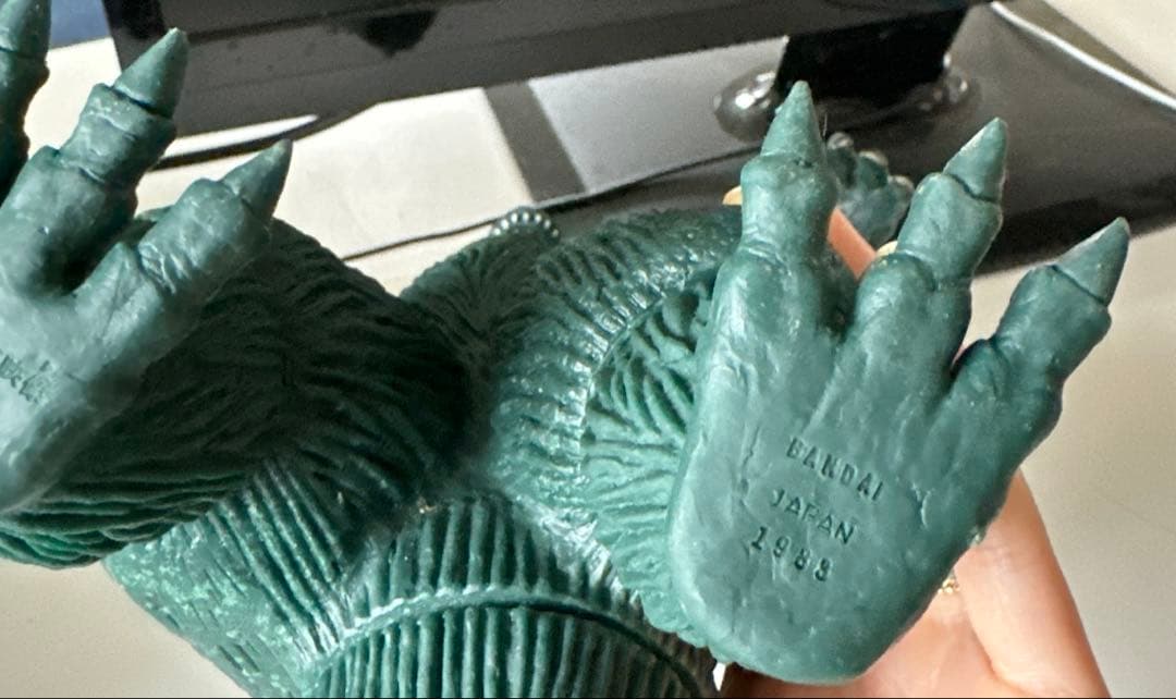 ゴジラバンダイ1983年製 お宝 42年前 1983年製昭和レトロ 稼働品