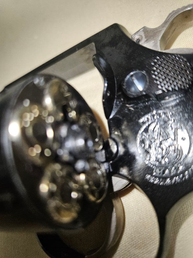 タナカ S&W Model 36 ガスガン スティールジュピターフィニッシュ仕様