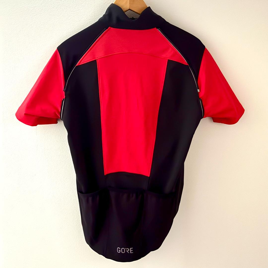 GORE ゴア ソフトシェル サイクルジャージ 袖切替 メンズM