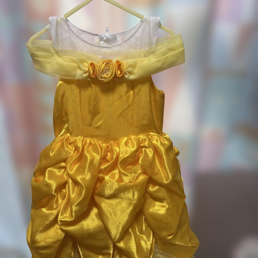 Disney ビビディバビィデブティック ベル衣装100cm 1日使用100cm