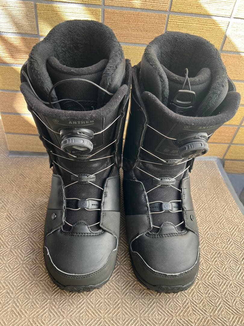 ANTHEM スノーボードブーツ 26.5 ブラック 美品【最終値下げ】 ライド アンセム ブラック_ANTHEM BLACK RD25125900 25-26年モデル