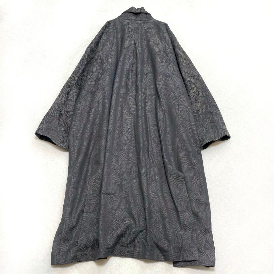 ヤントル 19AW ショールカラージャガード袈裟コート M オーバーサイズ