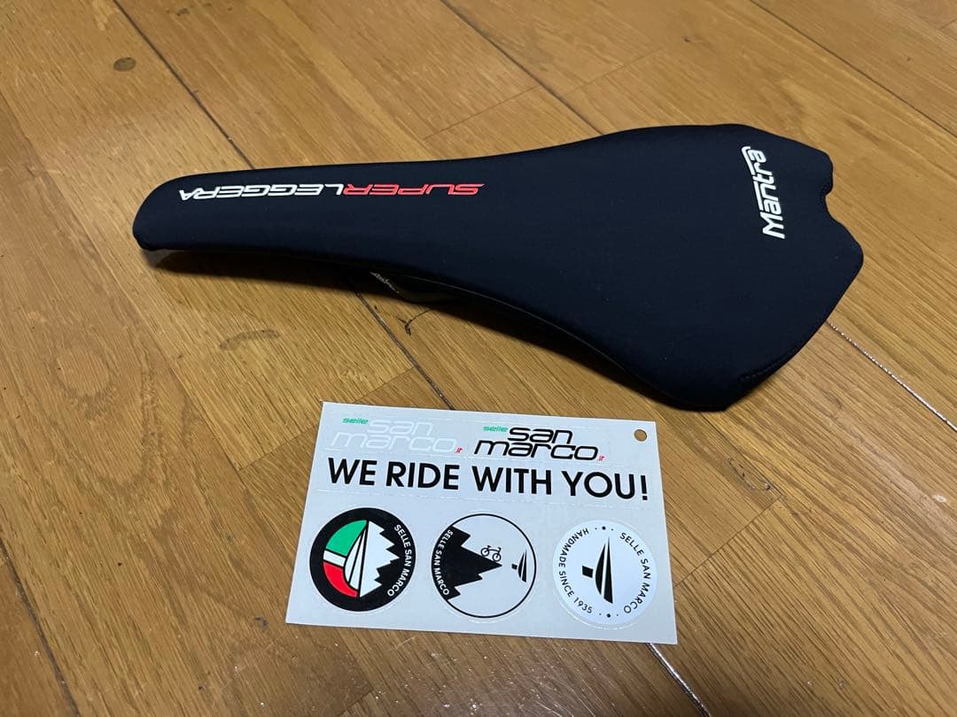 サンマルコ サドル マントラ スーパーレジェラ・黒・カーボンレール