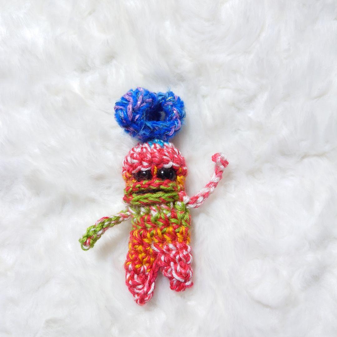 カラフルポップ マンドラゴラのあみぐるみ