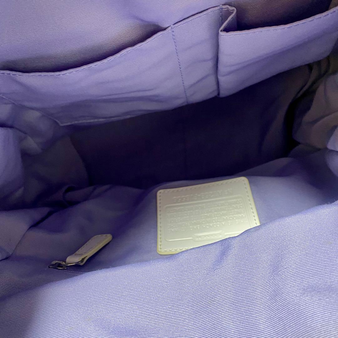 COACHコーチ リュック シグネチャー キャンバス ベージュ 16556