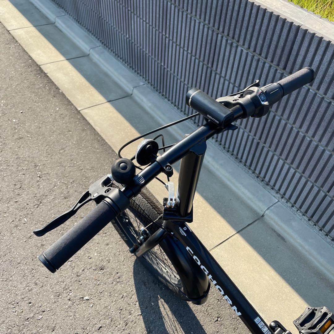 COGHORN コグホーン 折りたたみ自転車 ブラック - メルカリ