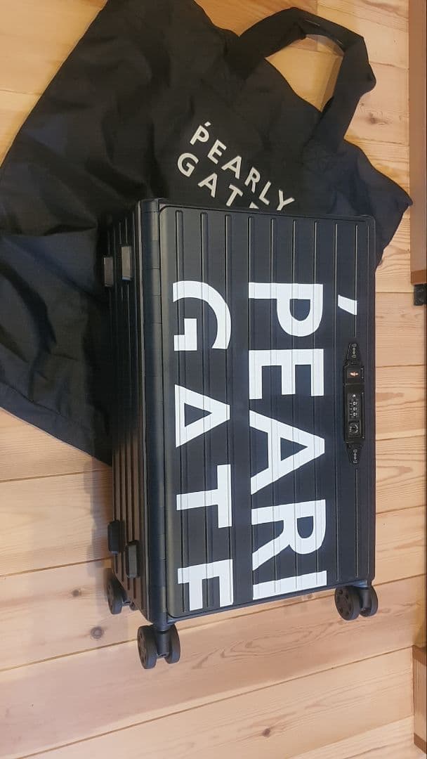 新品未使用 即完売品PEARLY GATES キャリーケース Online shop Limited edition Carry Case ｜PEARLY GATES