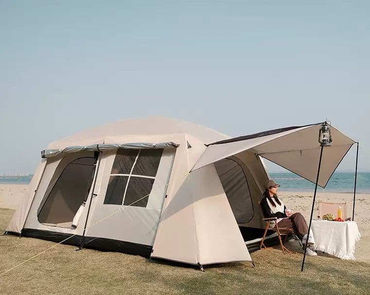 キャンプテント 4～6人用アウトドアテント 防風防水防塵 防虫 通気性 キャンプテント 4～6人用アウトドアテント 防風防水防塵 防虫 通気性の