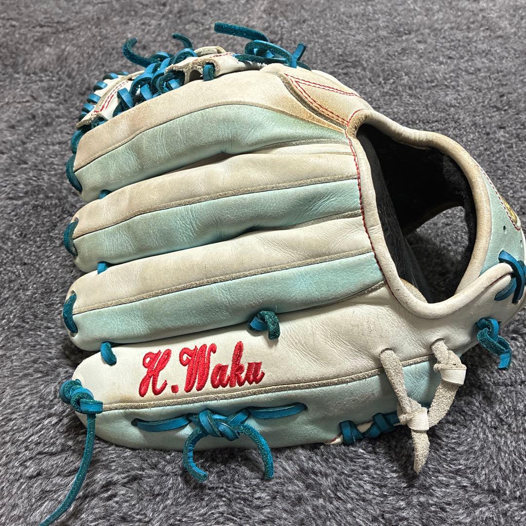 涌井秀章 実使用グローブ埼玉西武ライオンズ 18 ベストナイン年 激レア