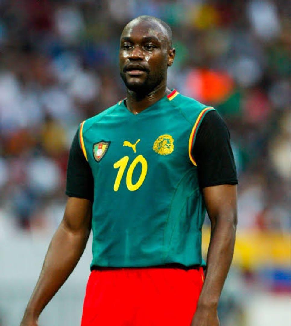 激レア】カメルーン代表 エムボマ 日韓W杯2002 正規品 ユニフォーム