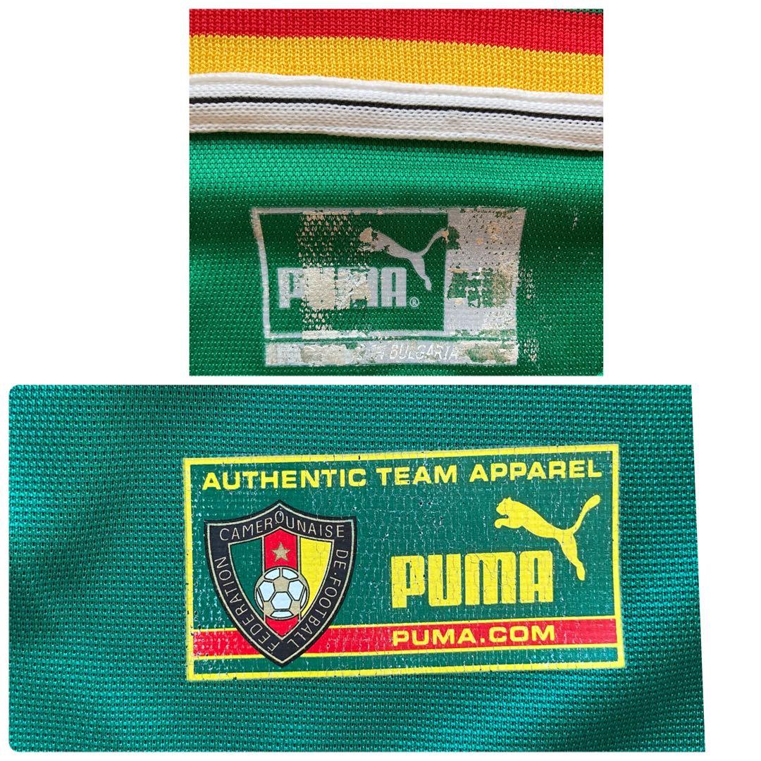 激レア】カメルーン代表 エムボマ 日韓W杯2002 正規品 ユニフォーム