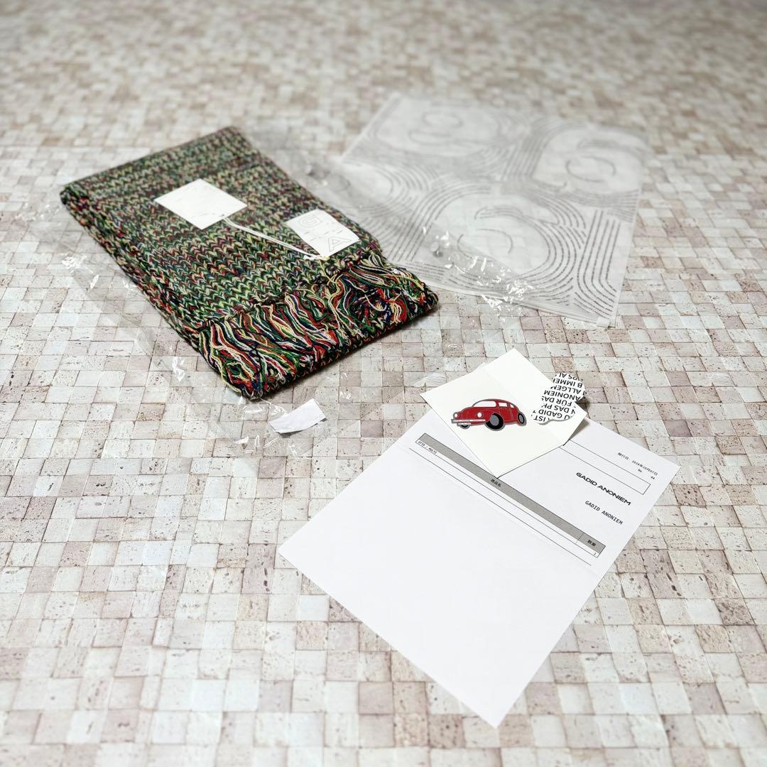 新品】24FW GADID ANONIEM マフラー ガディッド アノニム - メルカリ