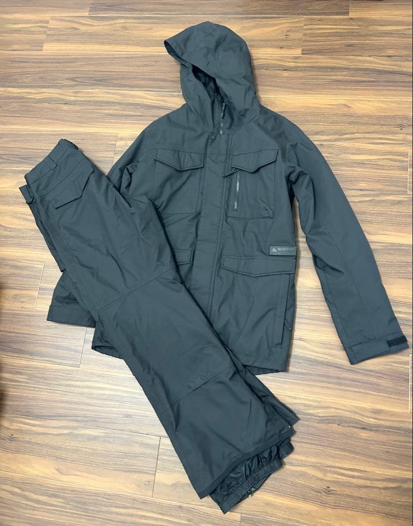 Burton Covert スノボウェア 上下セット L 黒 バートン